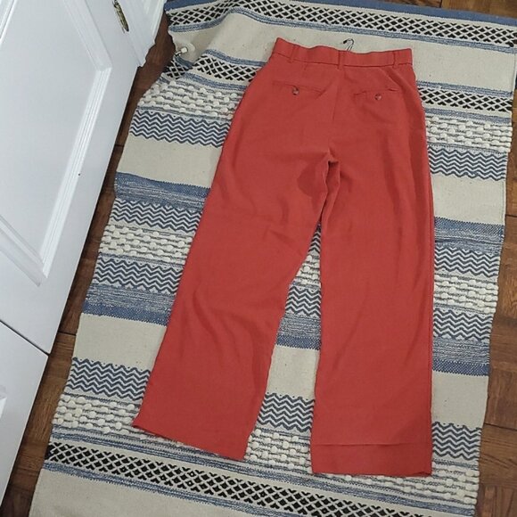 ZARA Lyocell Super Soft Wide-Leg Pleated Trouser Pants- Size S/ Mex 26 - Picture 10 of 15